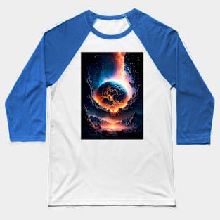 Cosmic Chaos, Magical Realms Baseball T-Shirt